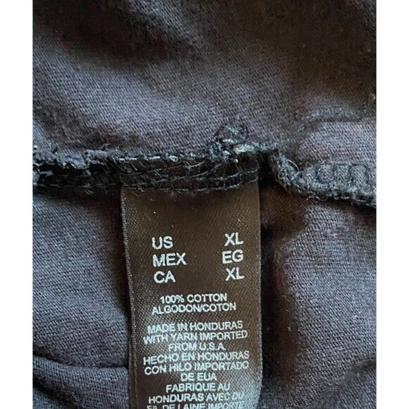 Vintage Y2K DKNY Mens Cobra Graphic T-Shirt Size XL Black Snake Print Streetwear - Picture 5 of 8